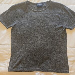 Liz Claiborne Men’s Short-Sleeve Crew Neck Shirt - Gray